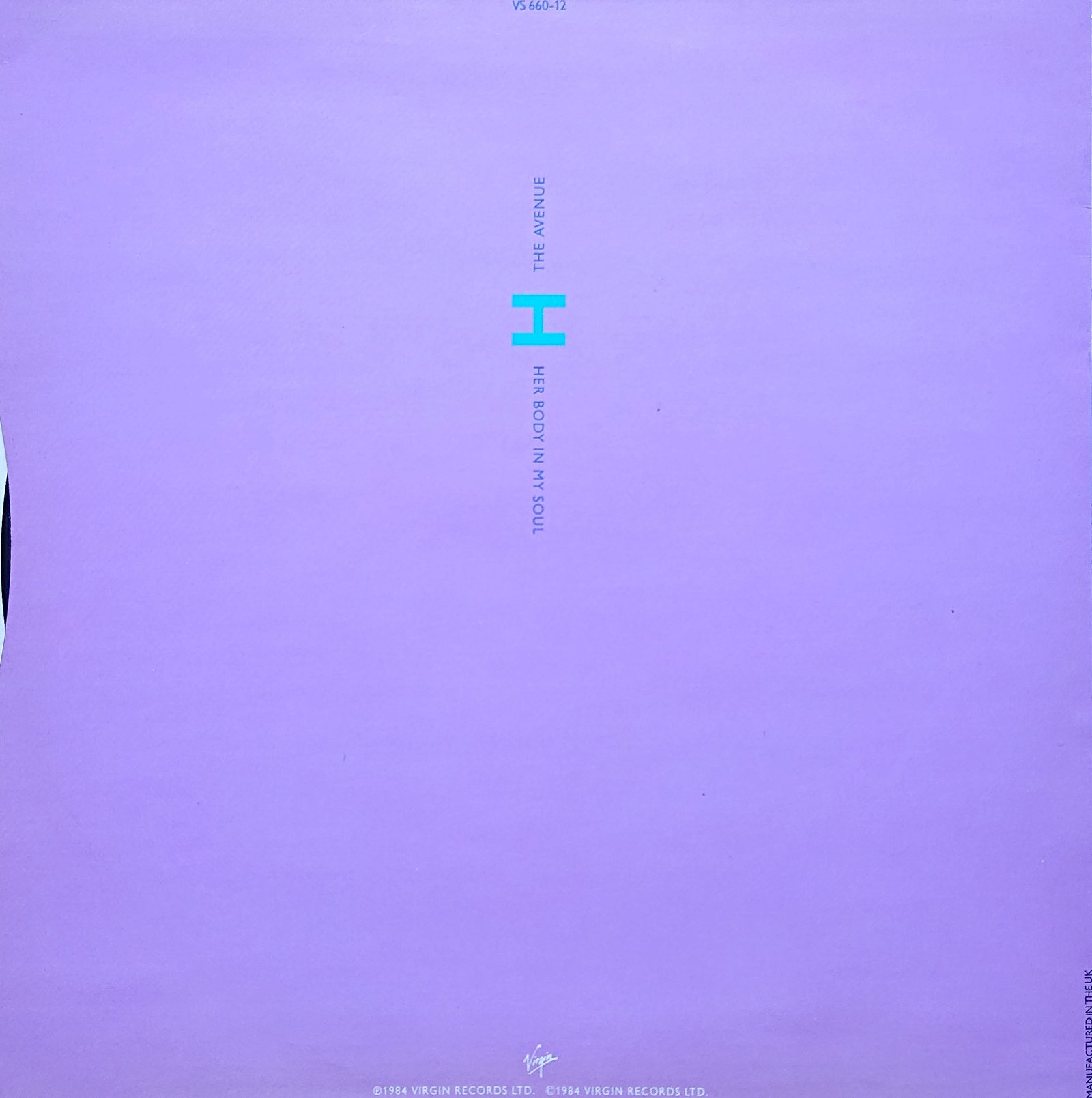 Back cover of VS 660-12
